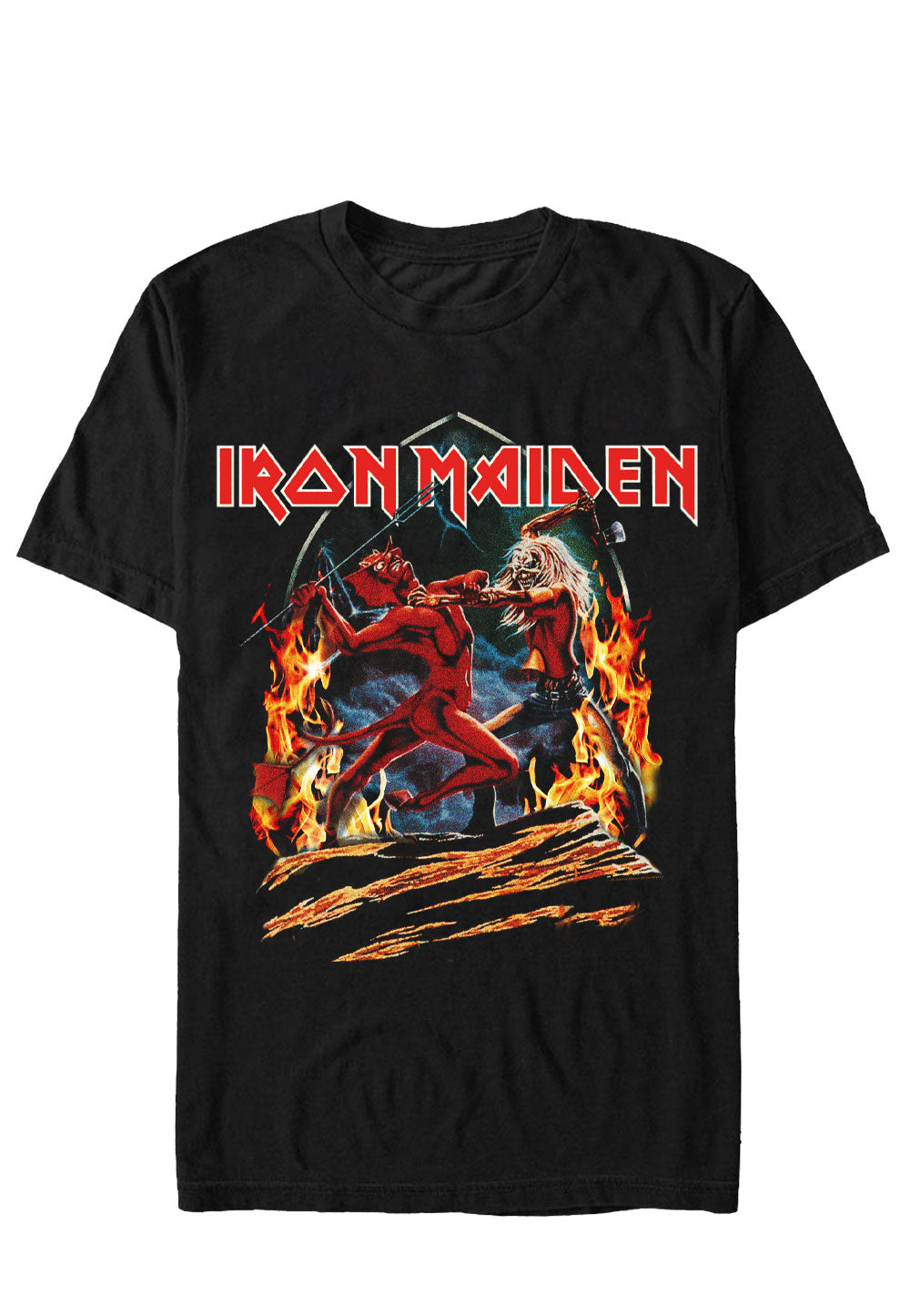 Iron Maiden Run To The Hills T-Shirt | Neutral-Image