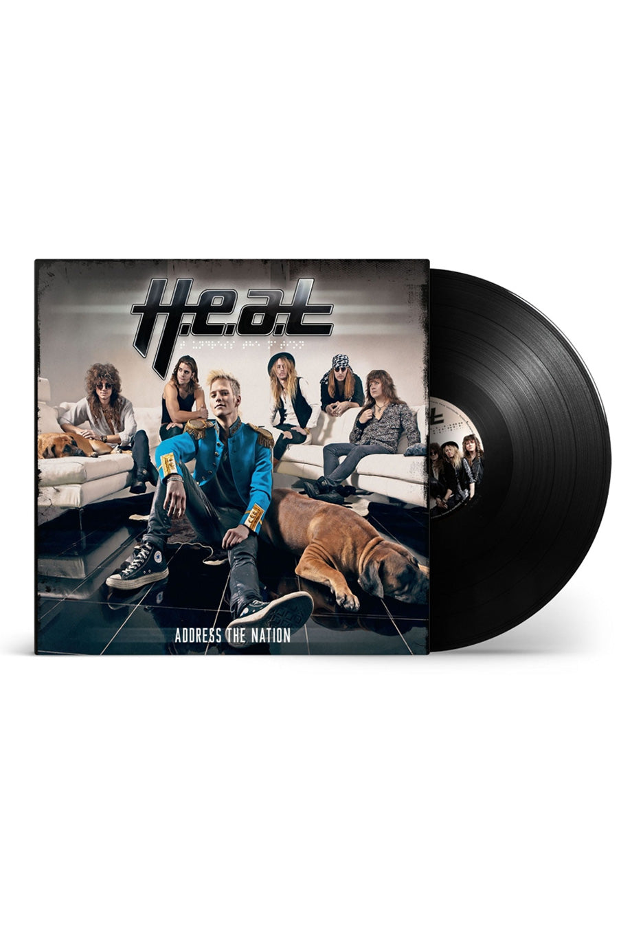 H.E.A.T Address The Nation Vinyl | Neutral-Image