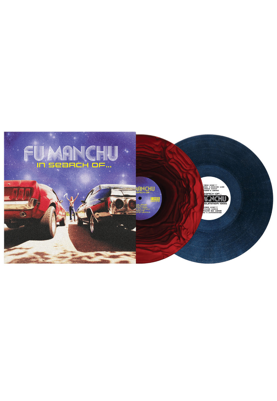 Fu Manchu In Search Of... (30th Anniversary) Ltd. Red/Blue & Custom Night Sky  Colored 2 Vinyl | Neutral-Image