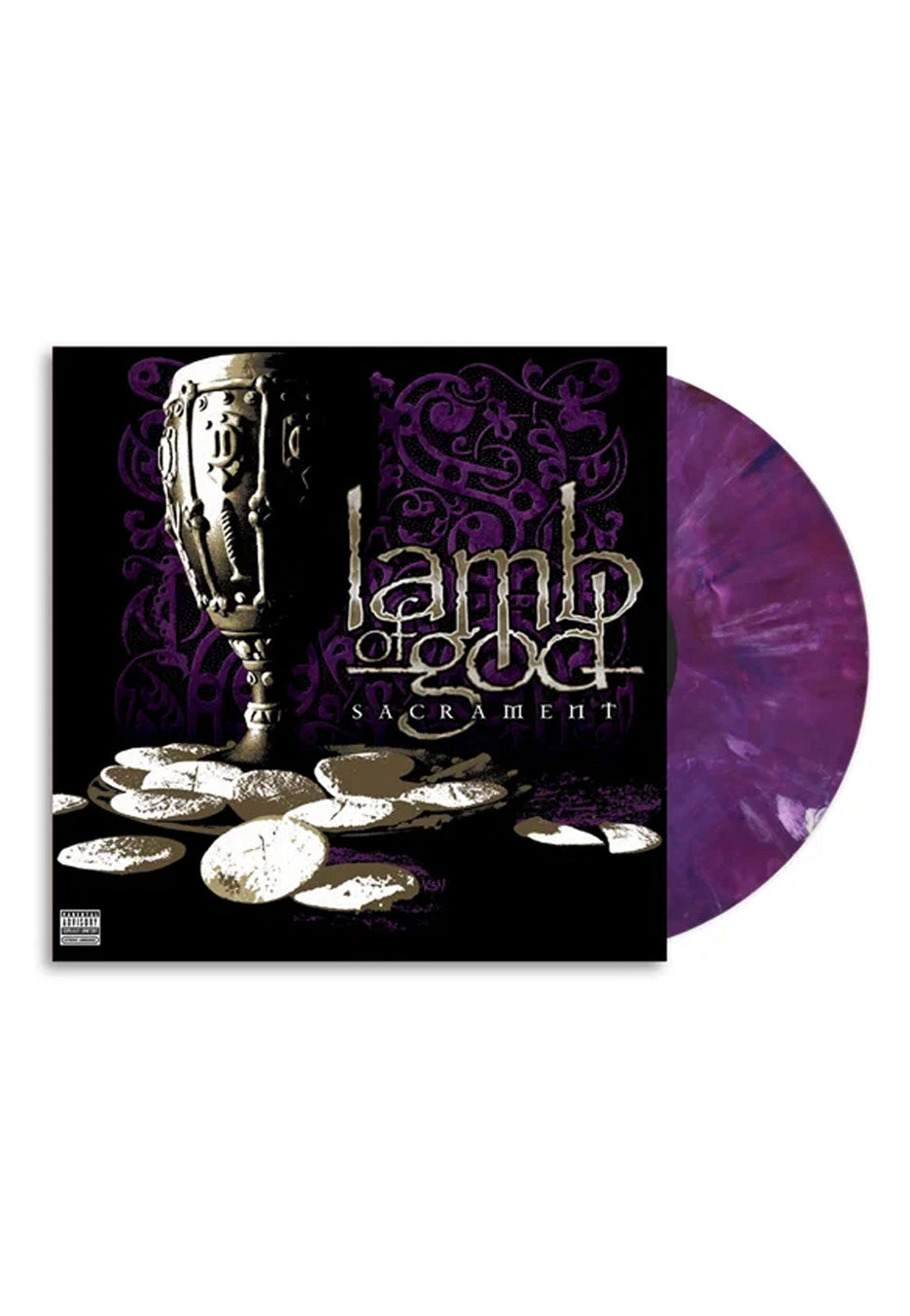 Lamb Of God Sacrament Ltd. Purple Marbled Vinyl | Neutral-Image