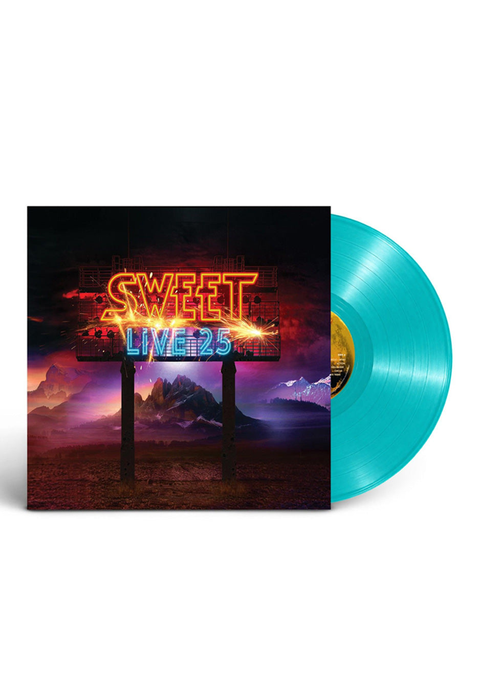 Sweet Live 2025 Ltd. Turquoise Colored 2 Vinyl | Neutral-Image