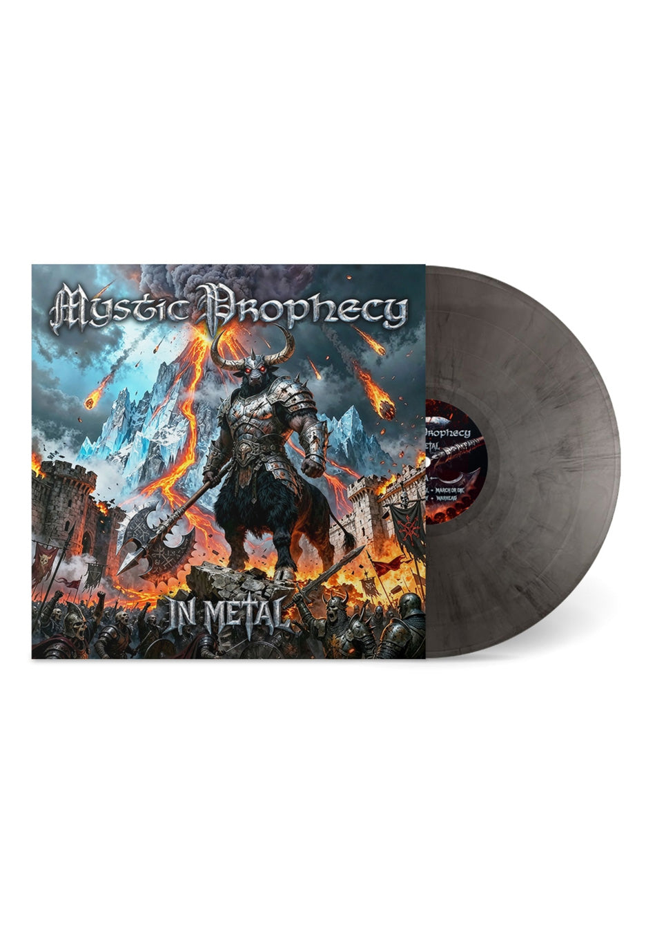 Mystic Prophecy In Metal Ltd. Amor Marbled Vinyl | Neutral-Image