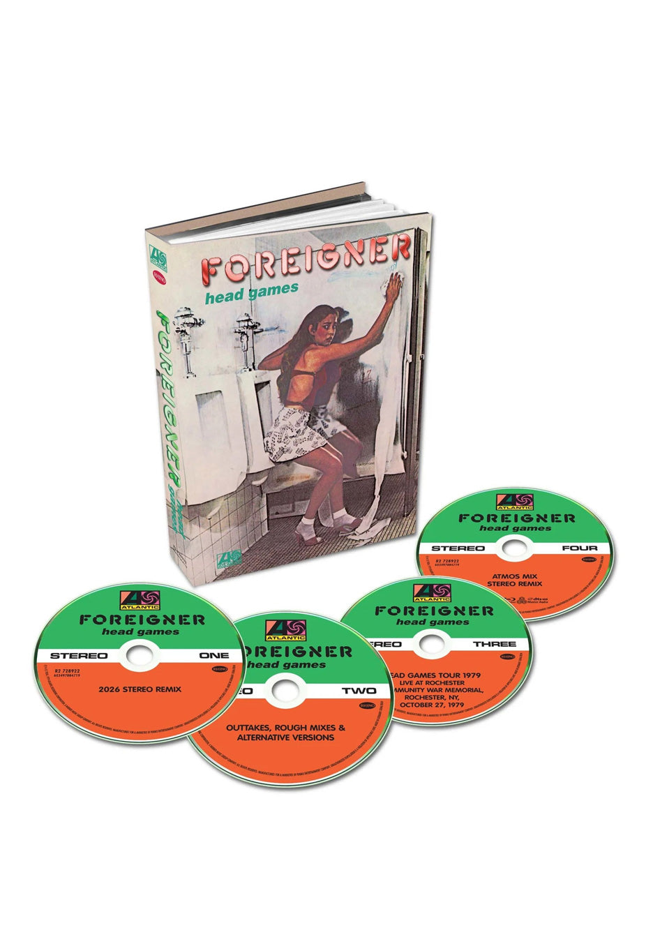 Foreigner Head Games (Limited Edition) 3 CD + Blu Ray | Neutral-Image