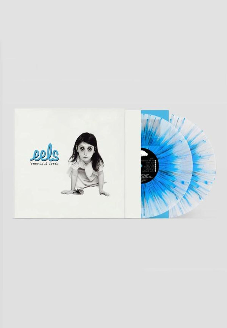 Eels Beautiful Freak (30th Anniversary) Ltd. Clear w/ Black/Blue Splattered 2 Vinyl | Neutral-Image