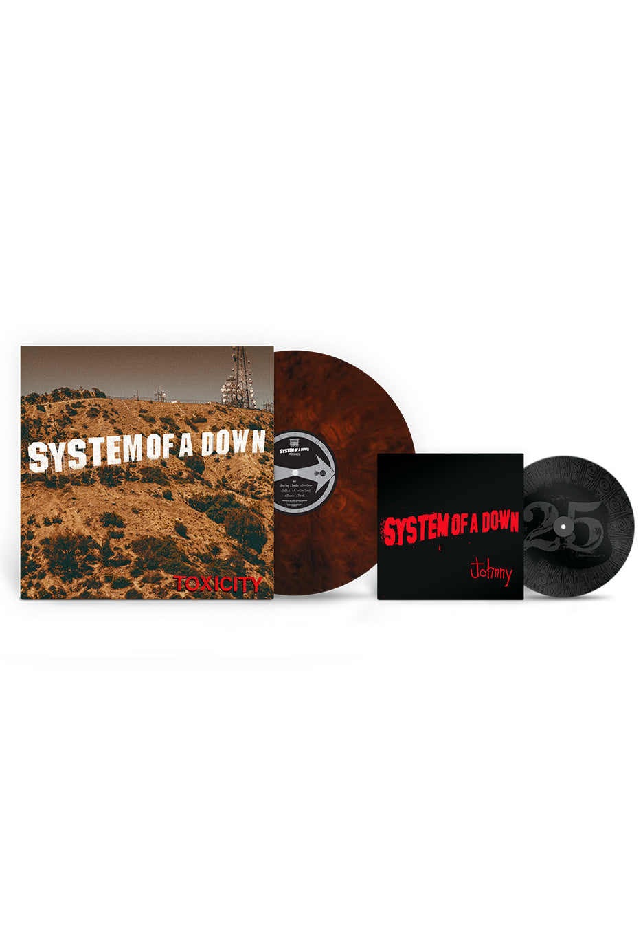 System Of A Down Toxicity (25th Anniversary) Colored Vinyl + 7 Inch  | Neutral-Image