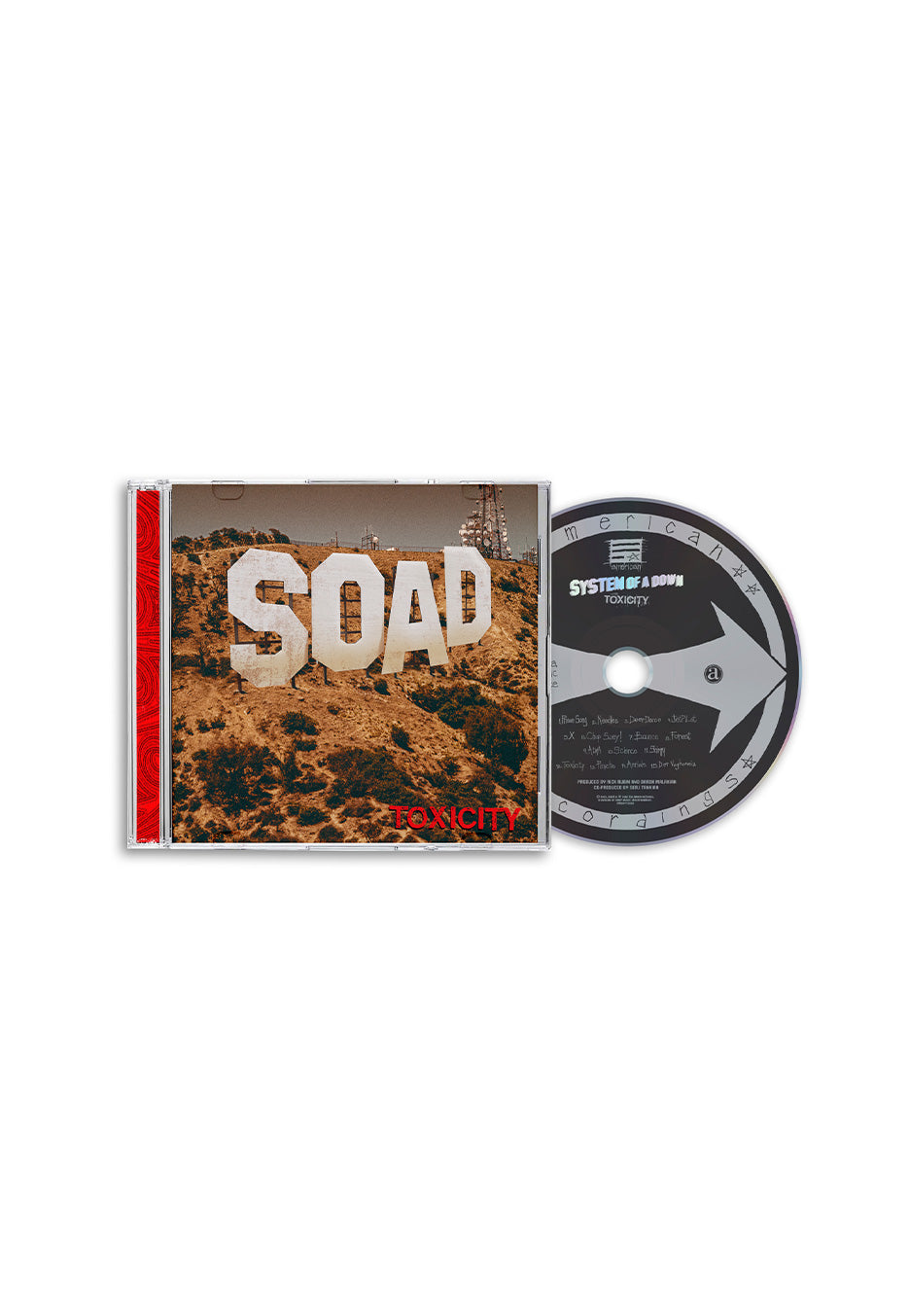 System Of A Down Toxicity (25th Anniversary) CD | Neutral-Image