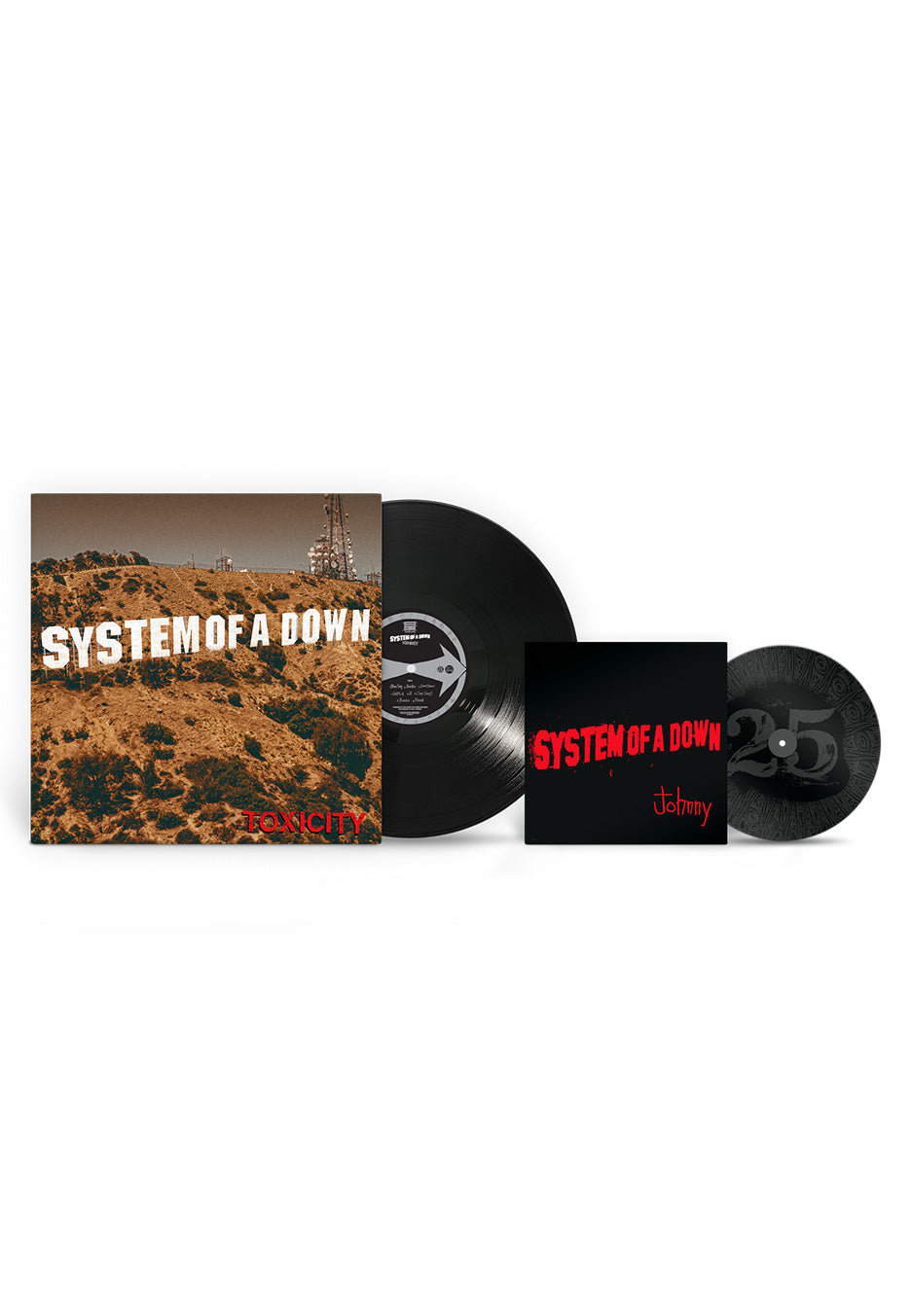 System Of A Down Toxicity (25th Anniversary) Vinyl + 7 Inch | Neutral-Image