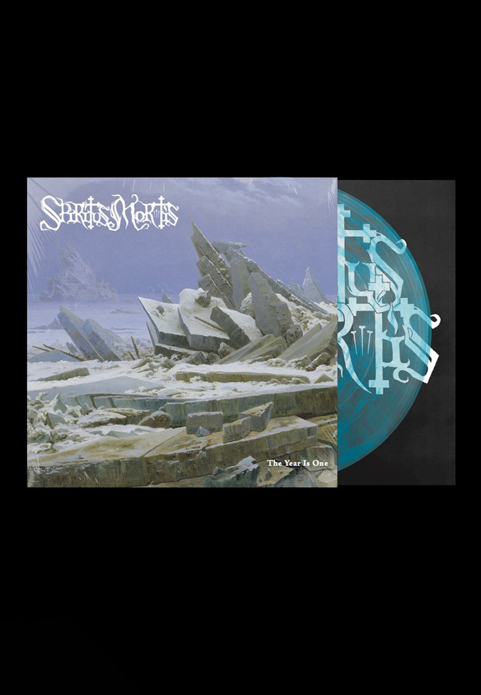 Spiritus Mortis The Year Is One Ltd. Clear/Turquoise Colored Vinyl | Neutral-Image