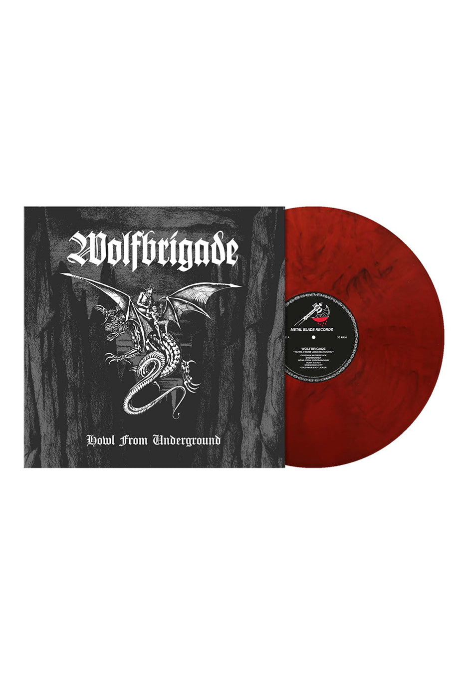 Wolfbrigade Howl From Underground Red/Black Marbled Vinyl | Neutral-Image