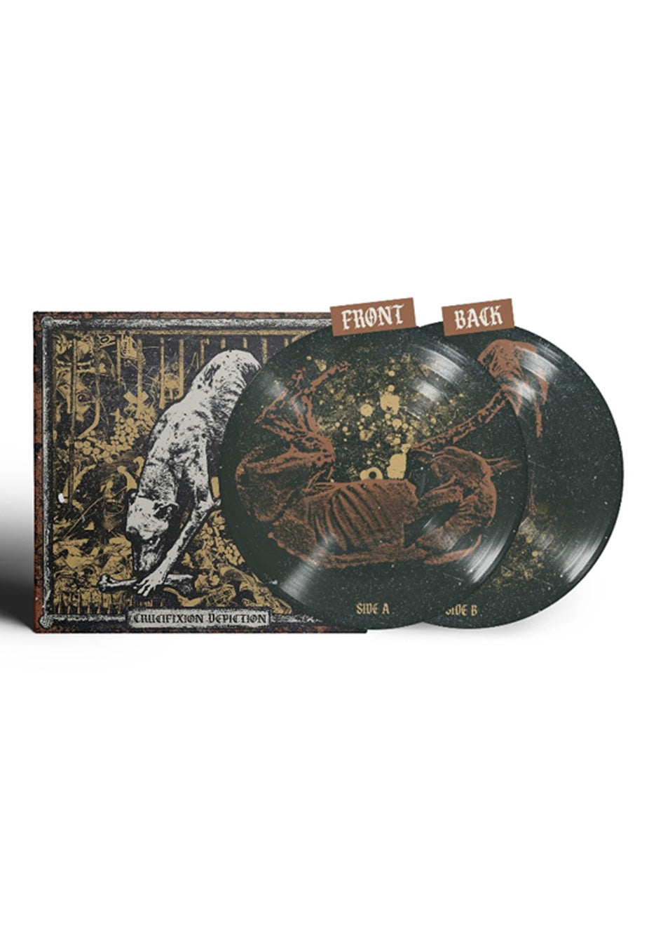 Get The Shot Crucifixion Depiction EP Ltd. Picture Vinyl | Neutral-Image