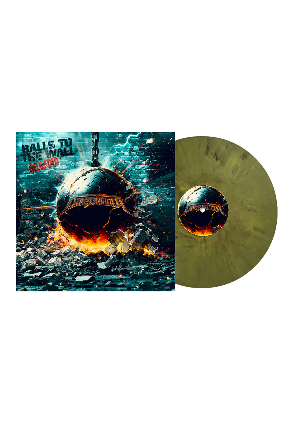 Udo Dirkschneider Balls To The Wall Reloaded Ltd. Green Marbled Vinyl | Neutral-Image