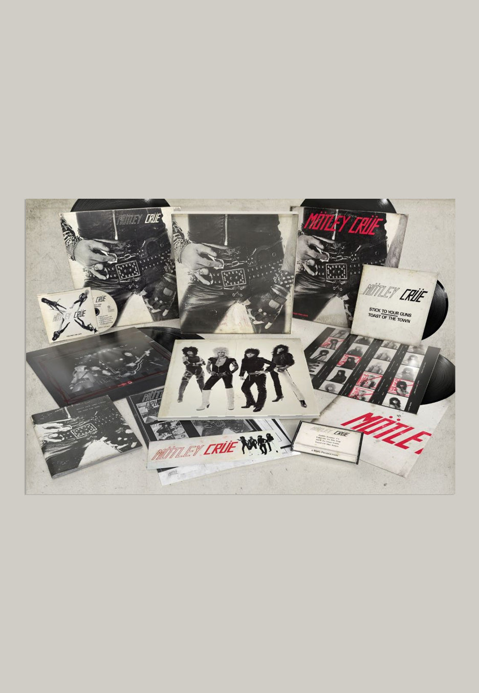 Mötley Crüe Too Fast For Love (45th Anniversary Collection 2026 Remaster) Ltd. Deluxe Vinyl Boxset | Neutral-Image