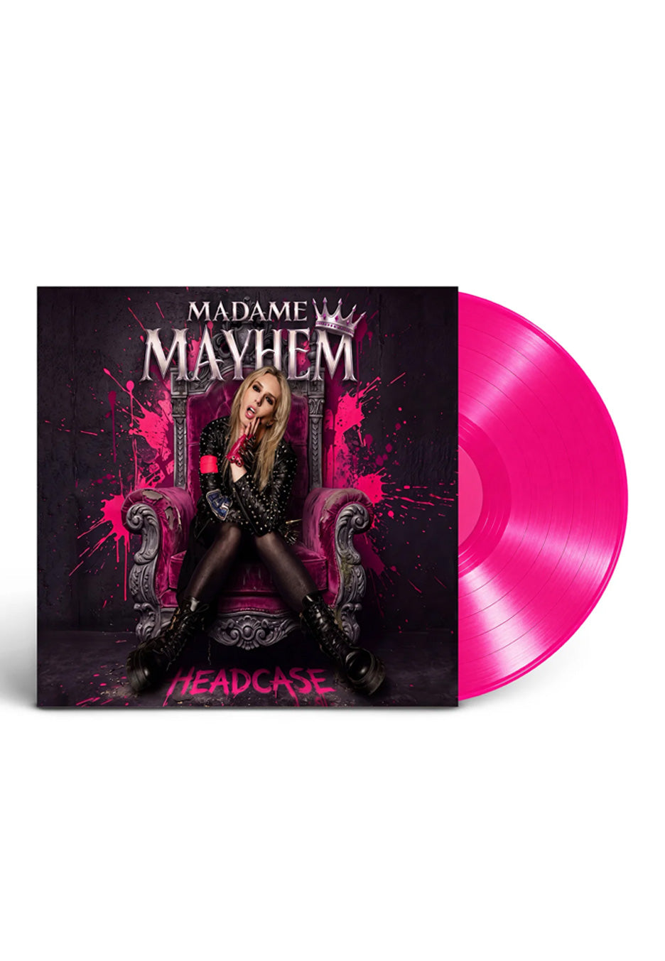 Madame Mayhem Headcase Ltd. Pink Colored Vinyl | Neutral-Image