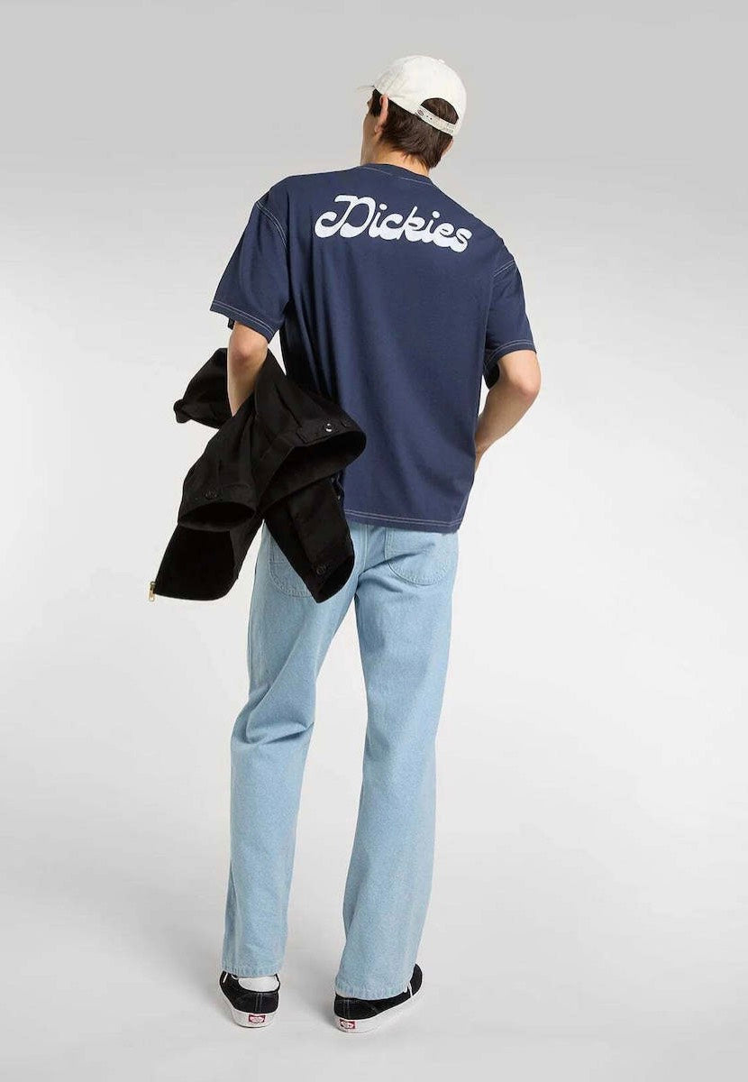 Dickies Cornville Navy Tričko | Men-Image