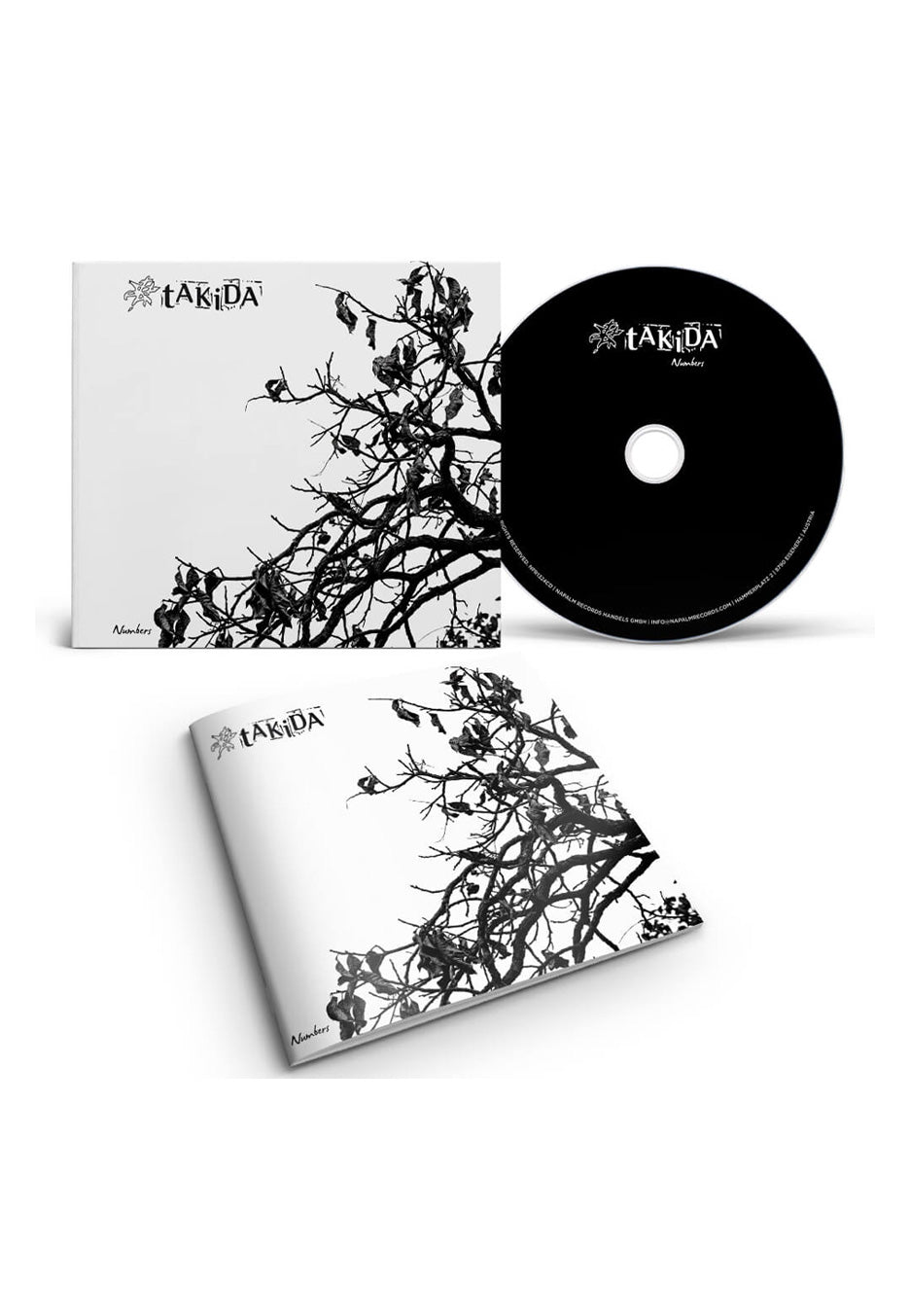 Takida Numbers Digipak CD | Neutral-Image
