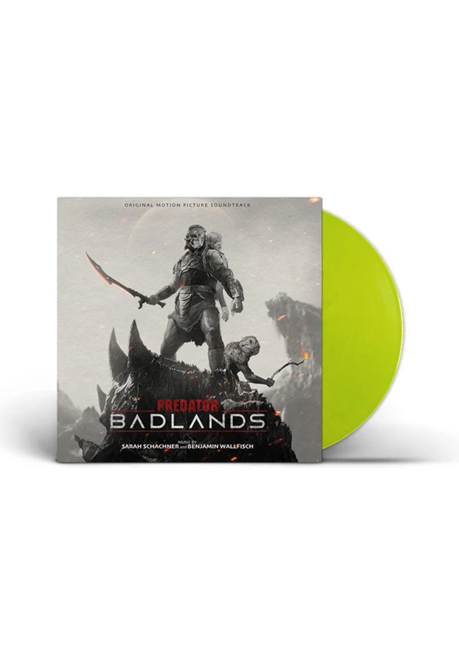 Predator Predator: Badlands OST (Benjamin Wallfisch & Sarah Schachner) Ltd. Neon Green Colored Vinyl | Neutral-Image