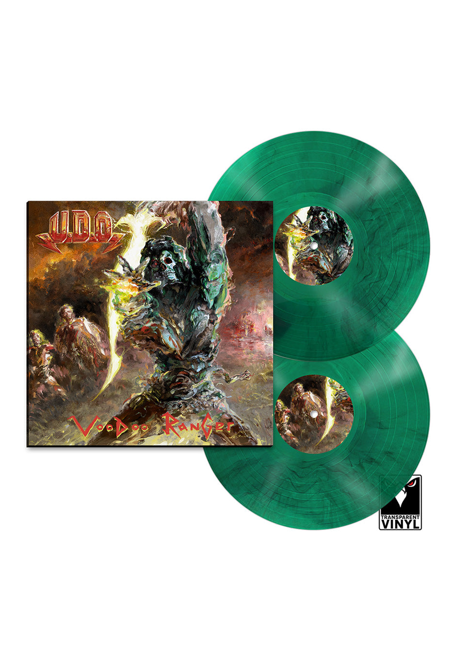 U.D.O. Voodoo Ranger Green Marbled 2 Vinyl | Neutral-Image