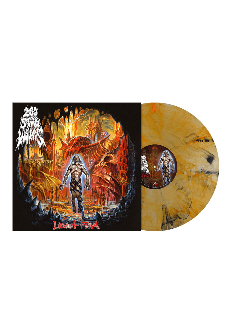 200 Stab Wounds Lowest Form Ltd. Bong Water Bile Colored Vinyl | Neutral-Image