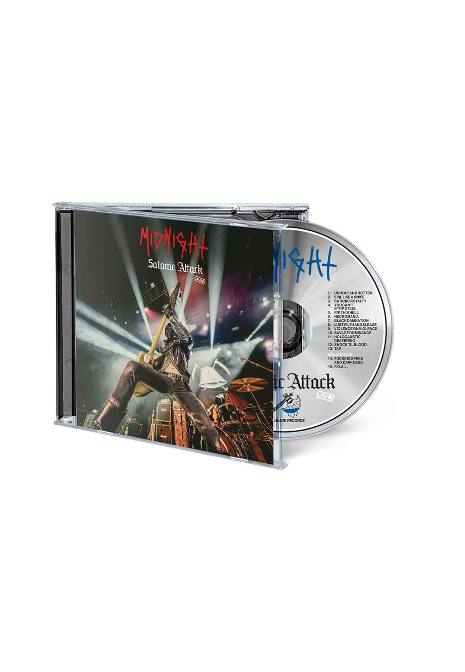 Midnight Satanic Attack Live! CD | Neutral-Image