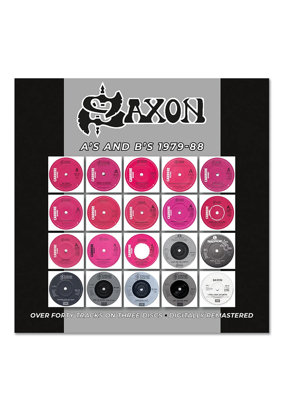 Saxon A's And B's 1979-88 3 CD | Neutral-Image
