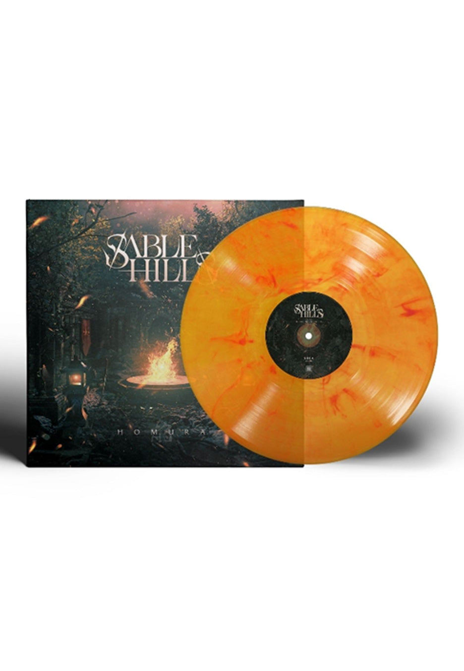Sable Hills Homura Ltd. Clear/Yellow/Red Marbled Vinyl | Neutral-Image