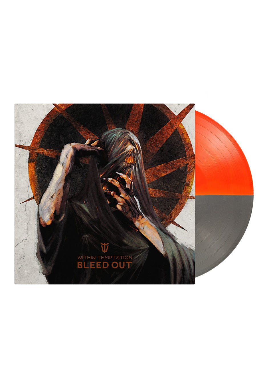 Within Temptation Bleed Out Ltd. 30th Years Within Temptation Silver/Orange Split Colored Vinyl | Neutral-Image