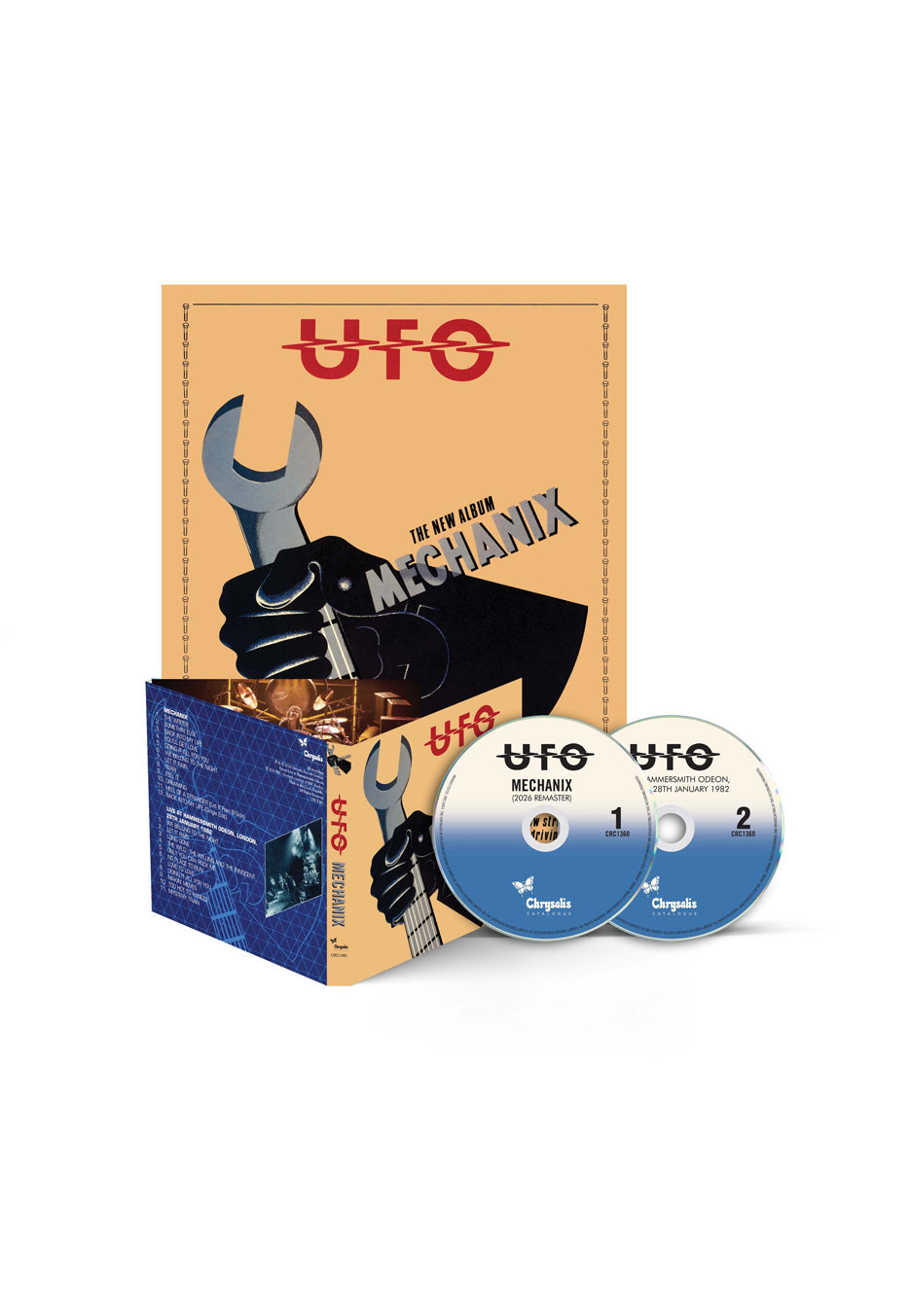 UFO Mechanix 2026 Remaster Deluxe Edition Digipak 2 CD | Neutral-Image