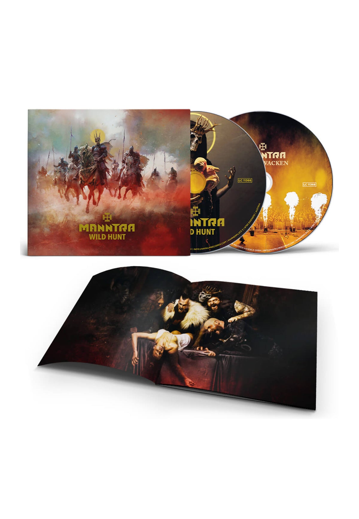 Manntra Wild Hunt Digipak 2 CD | Neutral-Image