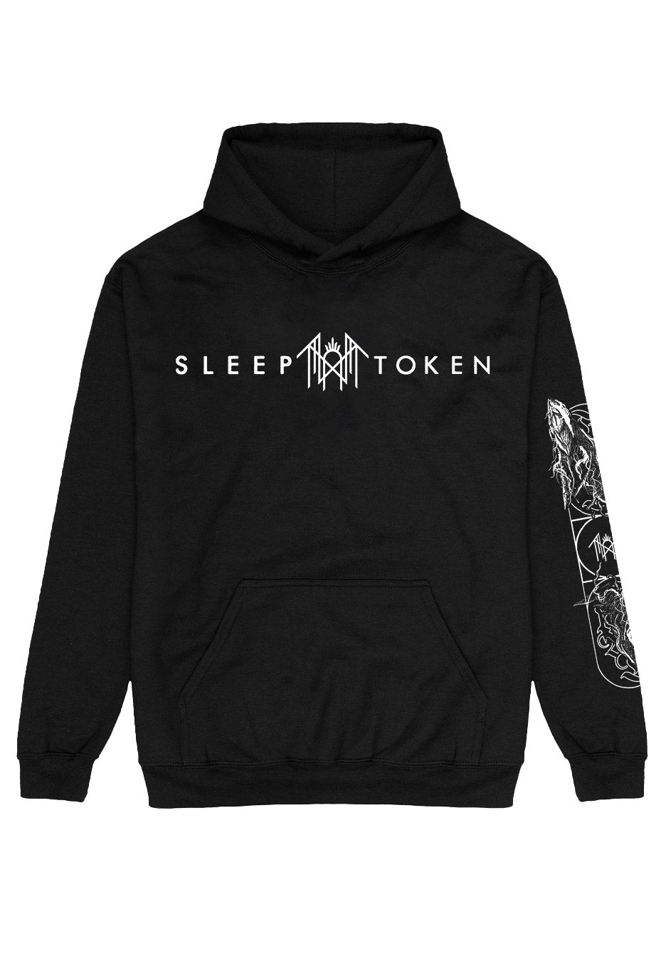 Sleep Token Mouth Of Infinity Hoodie | Neutral-Image