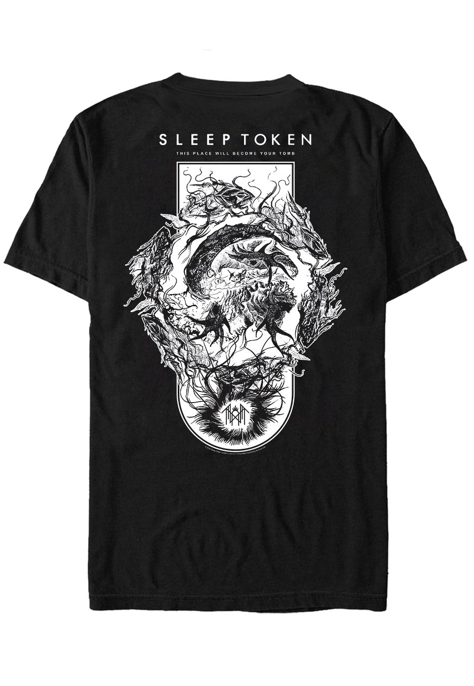 Sleep Token Nimbus T-Shirt | Neutral-Image