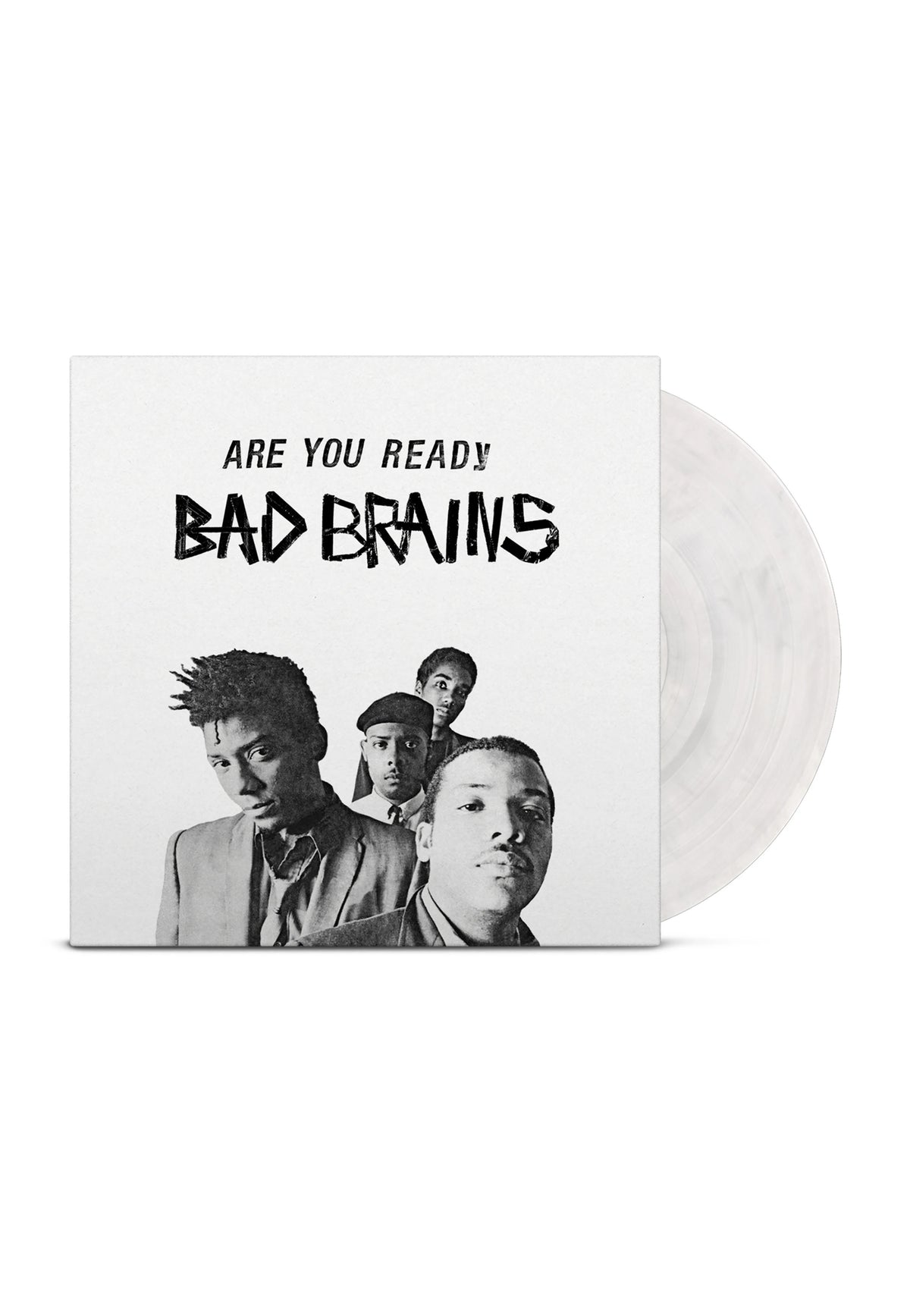 Bad Brains Are You Ready: The First Studio Recording Transparent White Colored Vinyl | Neutral-Image