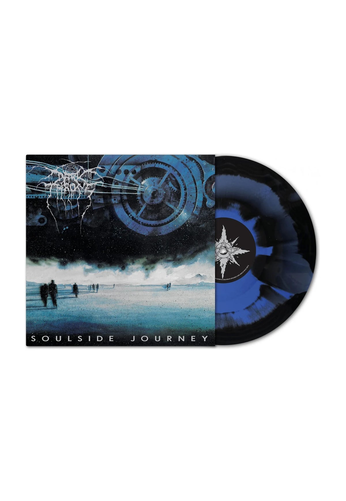 Darkthrone Soulside Journey Ltd. 35th Anniversary Black/Blue Corona Colored Vinyl | Neutral-Image