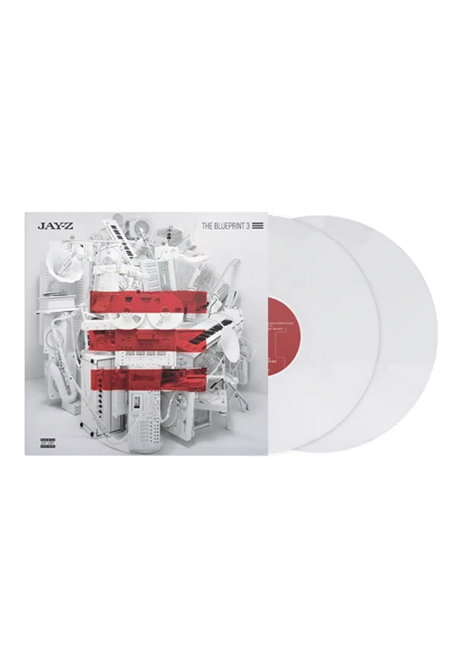 Jay-Z The Blueprint 3 White Colored 2 Vinyl | Neutral-Image
