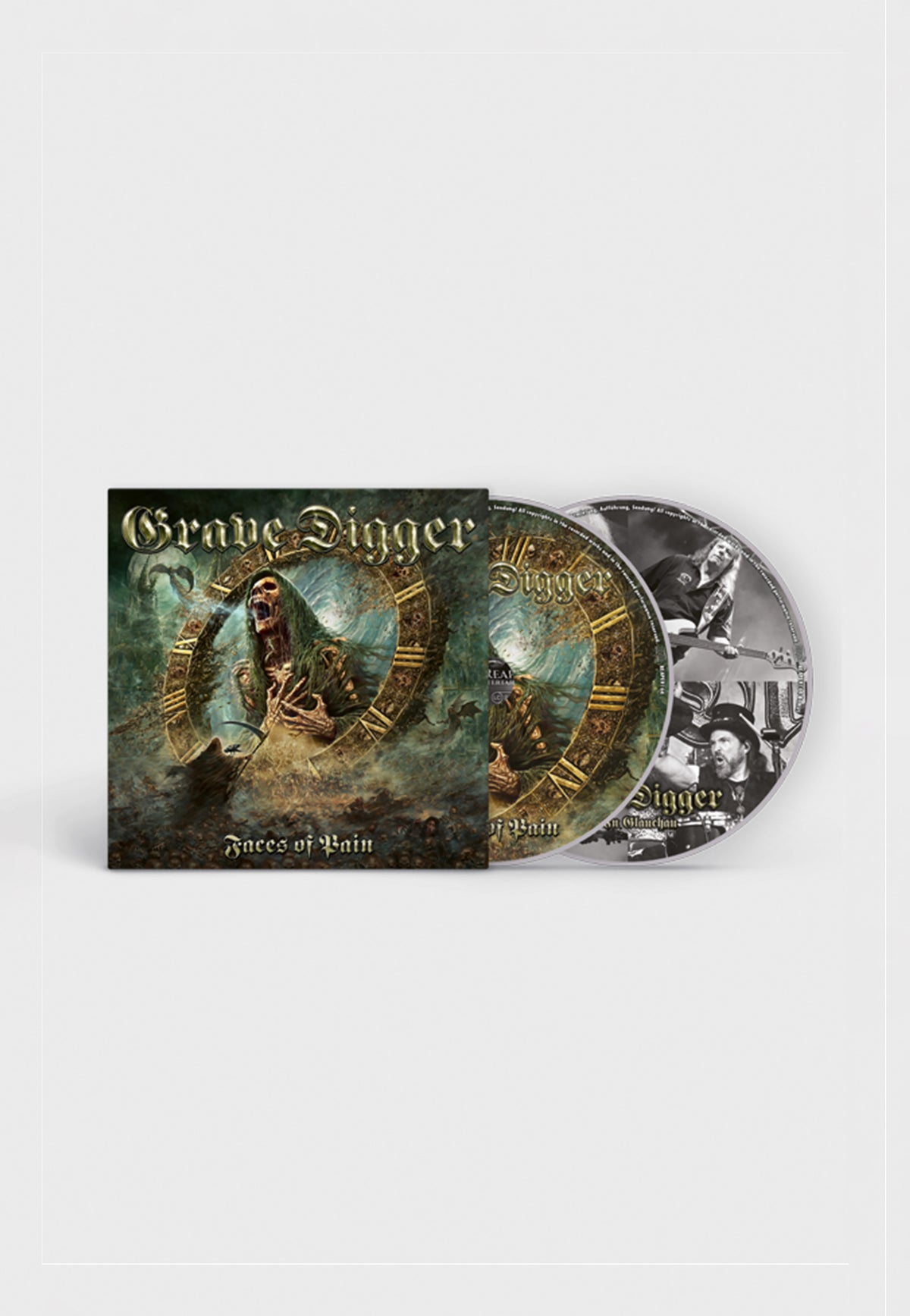 Grave Digger Faces Of Pain Digipak 2 CD | Neutral-Image
