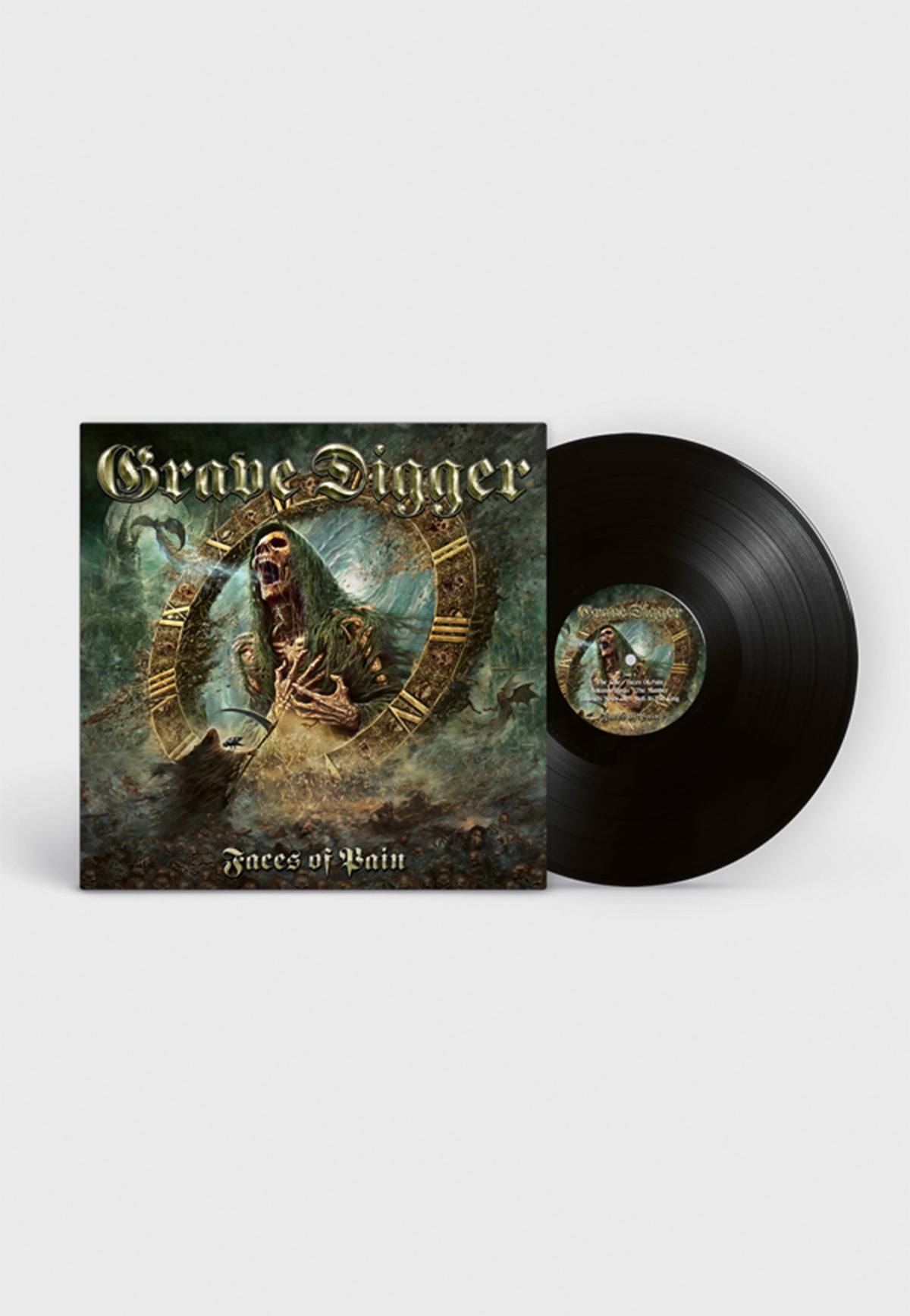 Grave Digger Faces Of Pain Vinyl | Neutral-Image