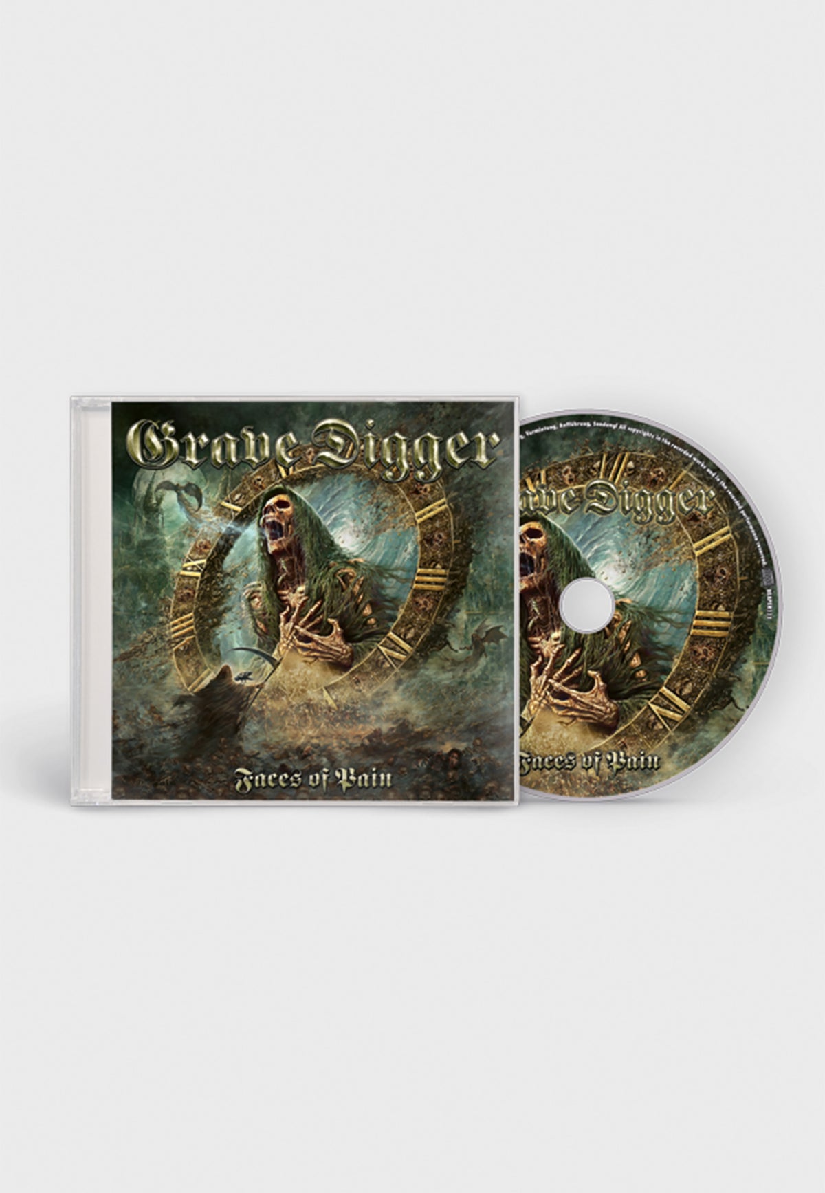Grave Digger Faces Of Pain CD | Neutral-Image