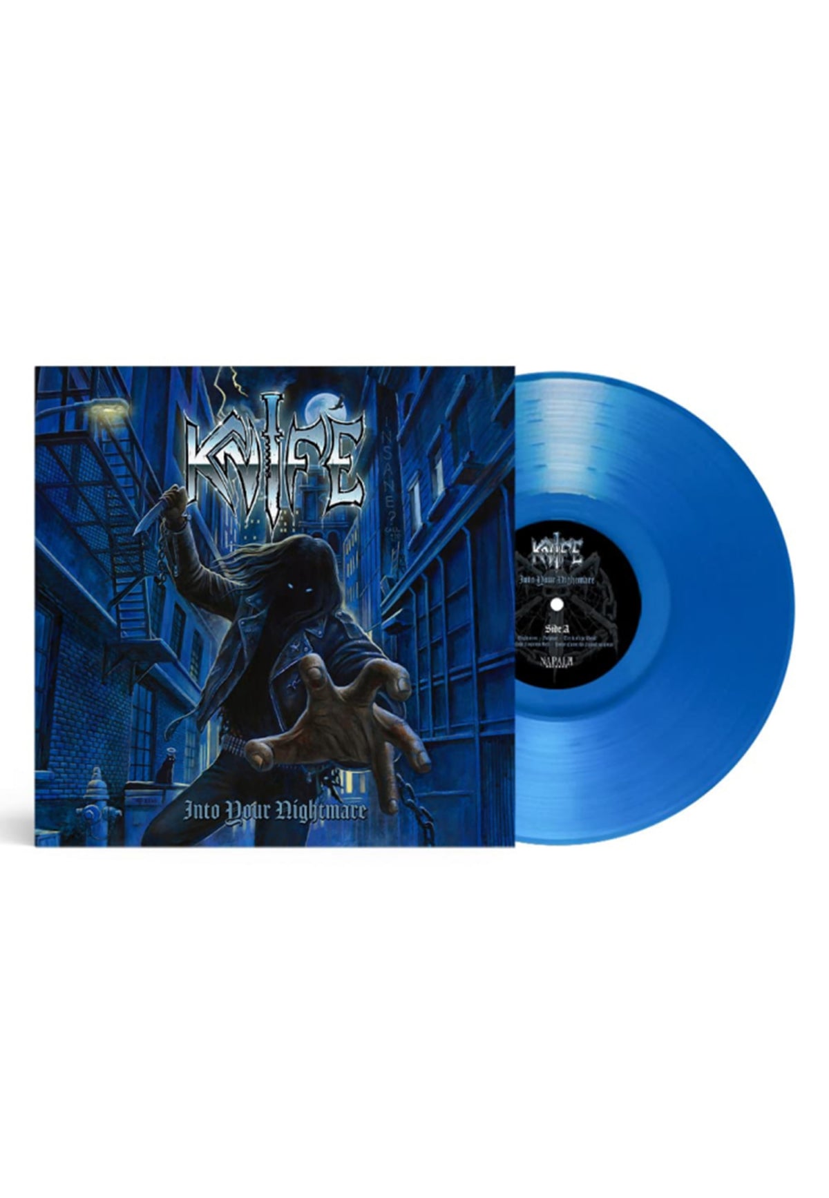 Knife Into Your Nightmare Ltd. Transparent Blue Colored Vinyl | Neutral-Image