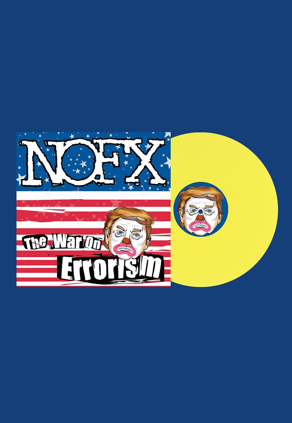 NOFX The War On Errorism Ltd. Starlight Yellow Colored Vinyl | Neutral-Image