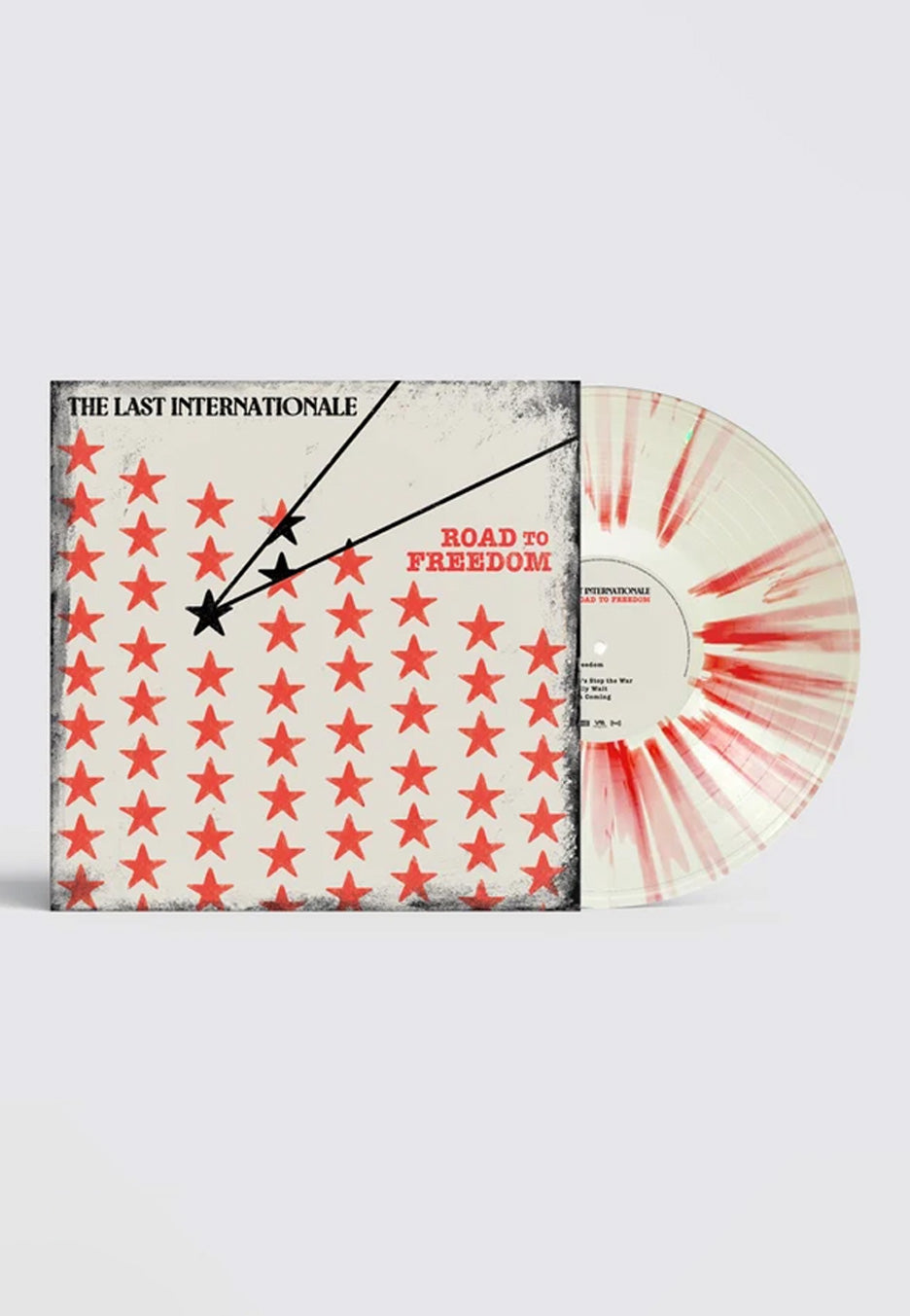 The Last Internationale Road To Freedom Ltd. White w/ Red Splattered Vinyl | Neutral-Image