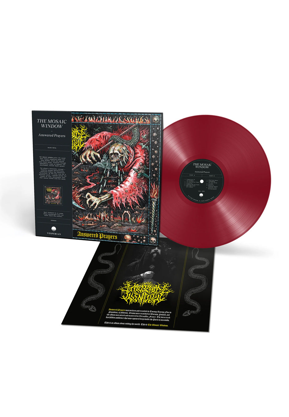 The Mosaic Window Answered Prayers Ltd. Old Blood Colored Vinyl | Neutral-Image