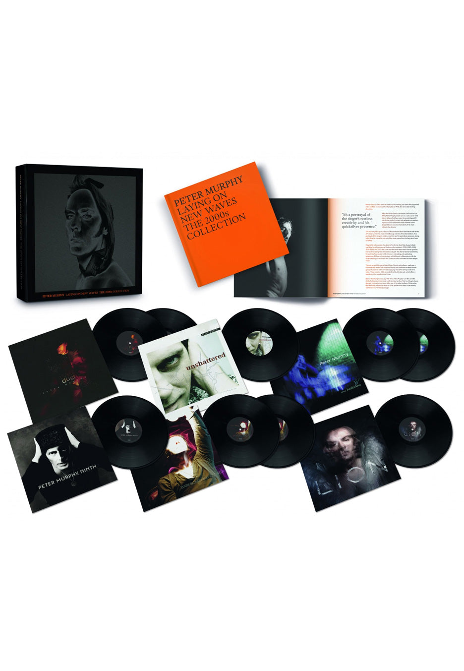 Peter Murphy Laying On New Waves 9 Vinyl Boxset | Neutral-Image