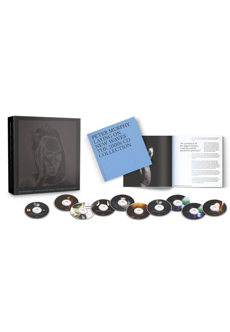 Peter Murphy Laying On New Waves 9 CD + DVD Boxset | Neutral-Image