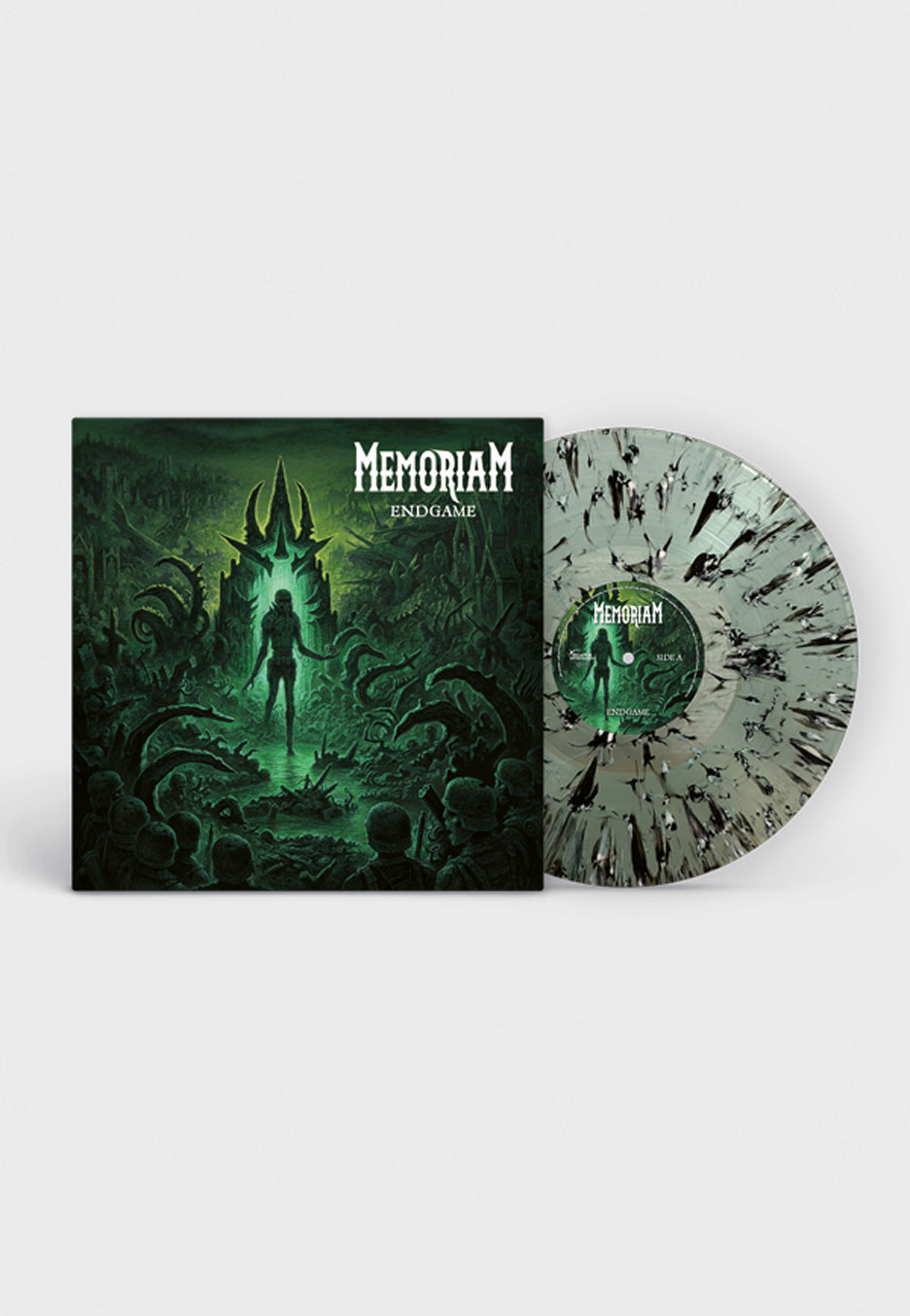 Memoriam Endgame Ltd. Green/Grey/Black Crusher Colored Vinyl | Neutral-Image