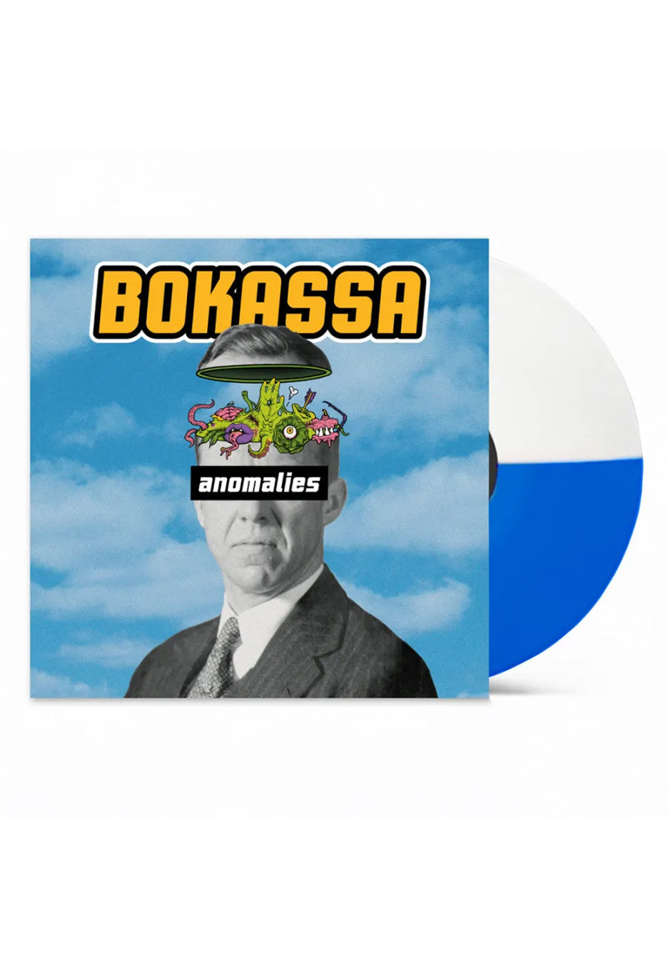Bokassa Anomalies Ltd. Blue/White Split Colored Vinyl | Neutral-Image