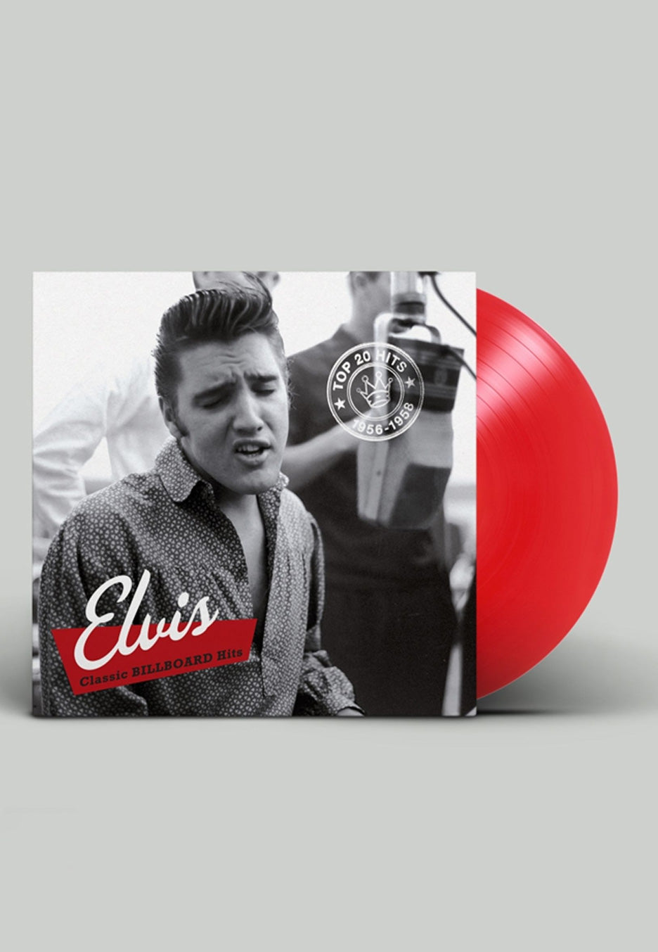 Elvis Presley Classic Billboard Hits Ltd. Red Light Colored Vinyl | Neutral-Image