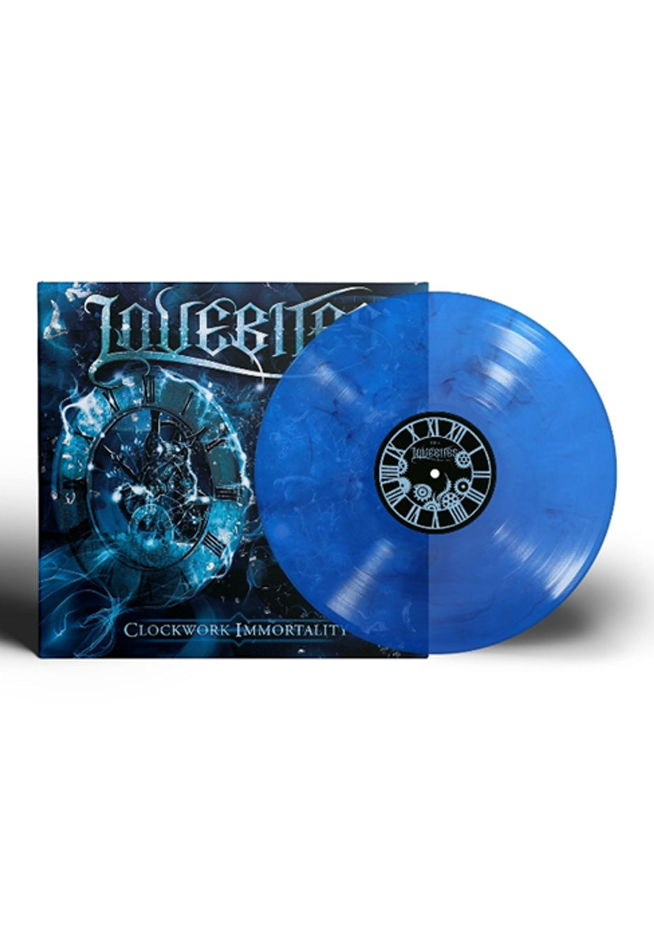 Lovebites Clockwork Immortality Ltd. Blue/Transparent Marbled Vinyl | Neutral-Image