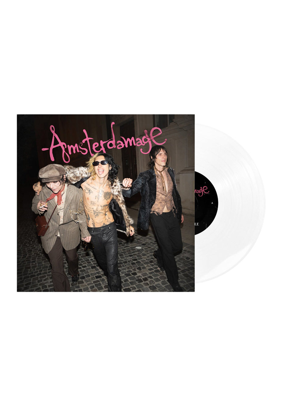 Palaye Royale Amsterdamage Opaque White Colored Vinyl | Neutral-Image