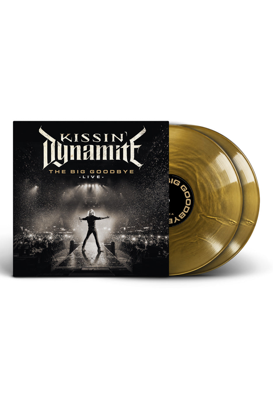 Kissin' Dynamite The Big Goodbye: Live Ltd. Gold Colored 2 Vinyl | Neutral-Image