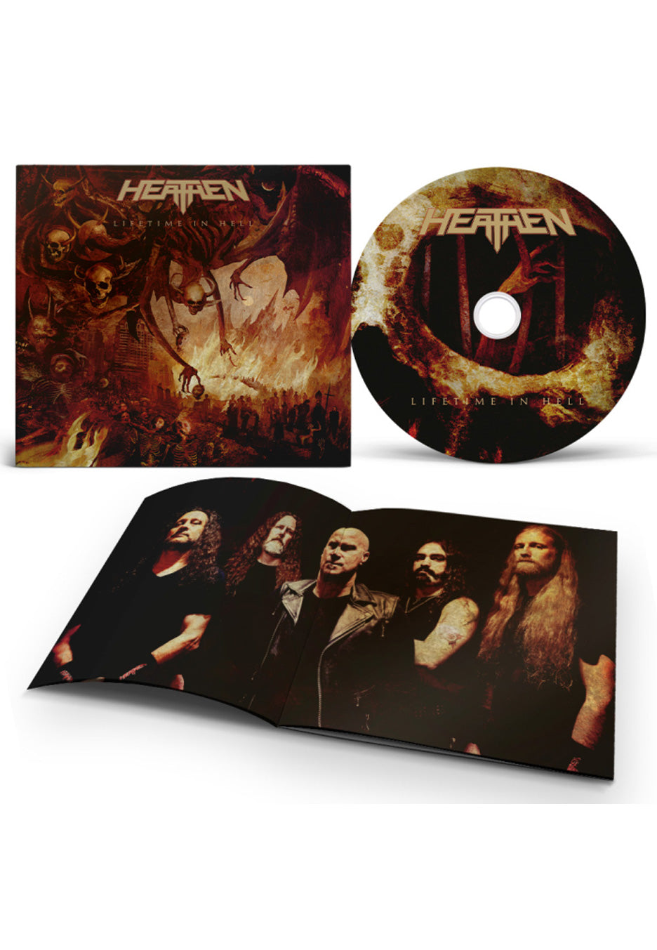 Heathen Lifetime In Hell Digipak CD | Neutral-Image