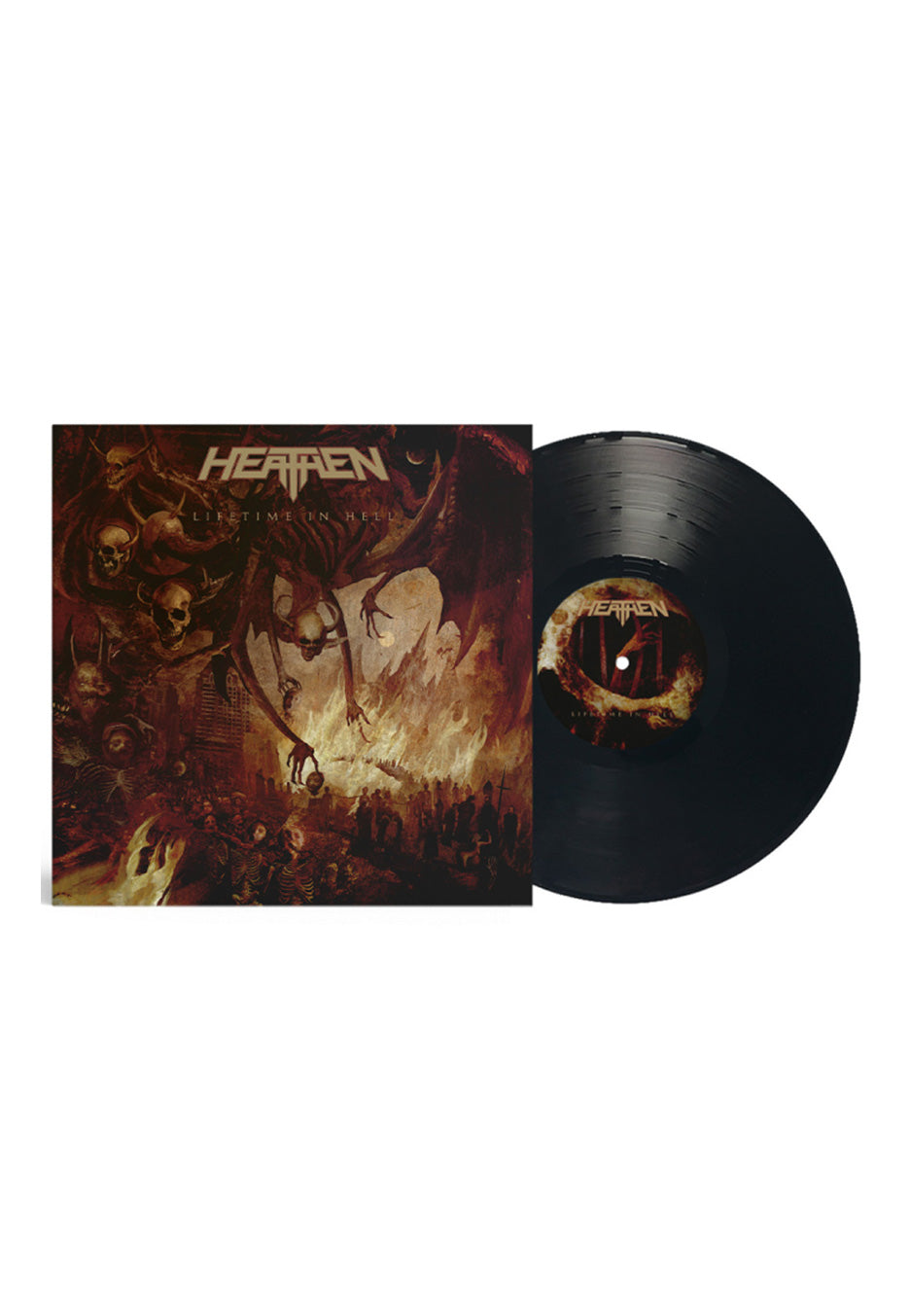 Heathen Lifetime In Hell Vinyl | Neutral-Image